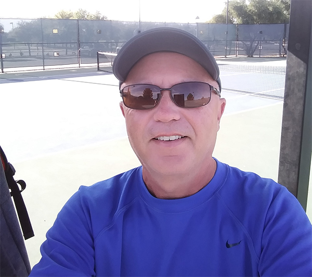 DonBrewer_Stringer Don Brewer (USA)  tennis string tension